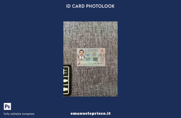 modello FRONTALE photolook ID Oman stile verificato